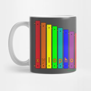 X is for xylophone Mug